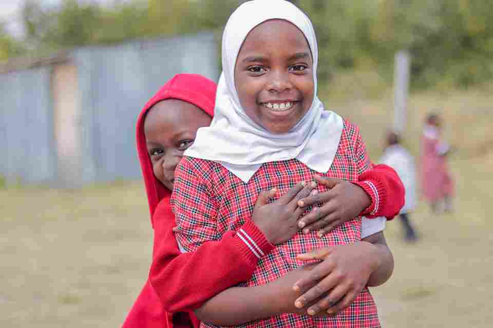 Pre-primary learners at Kuza
